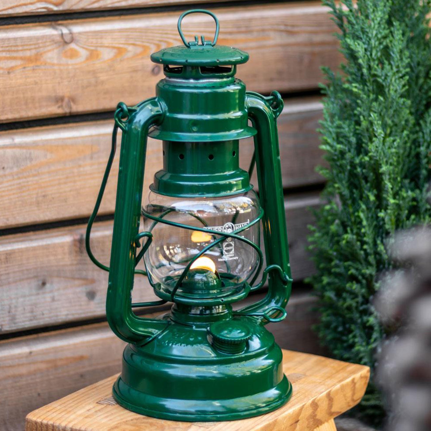 Petromax - Lampe à l'huile Feuerhand - Vert mousse