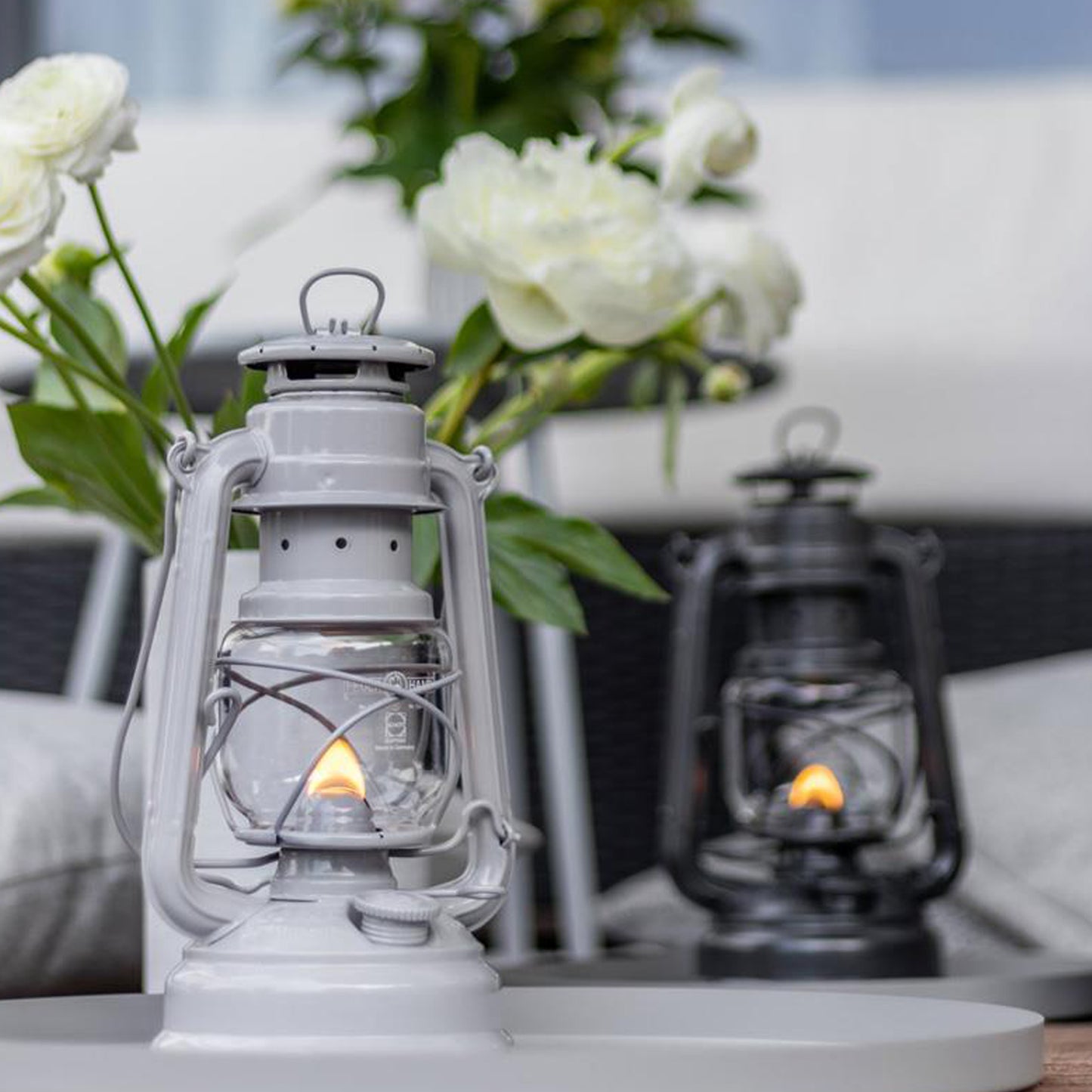 Petromax - Lampe à l'huile Feuerhand - Gris Nordique