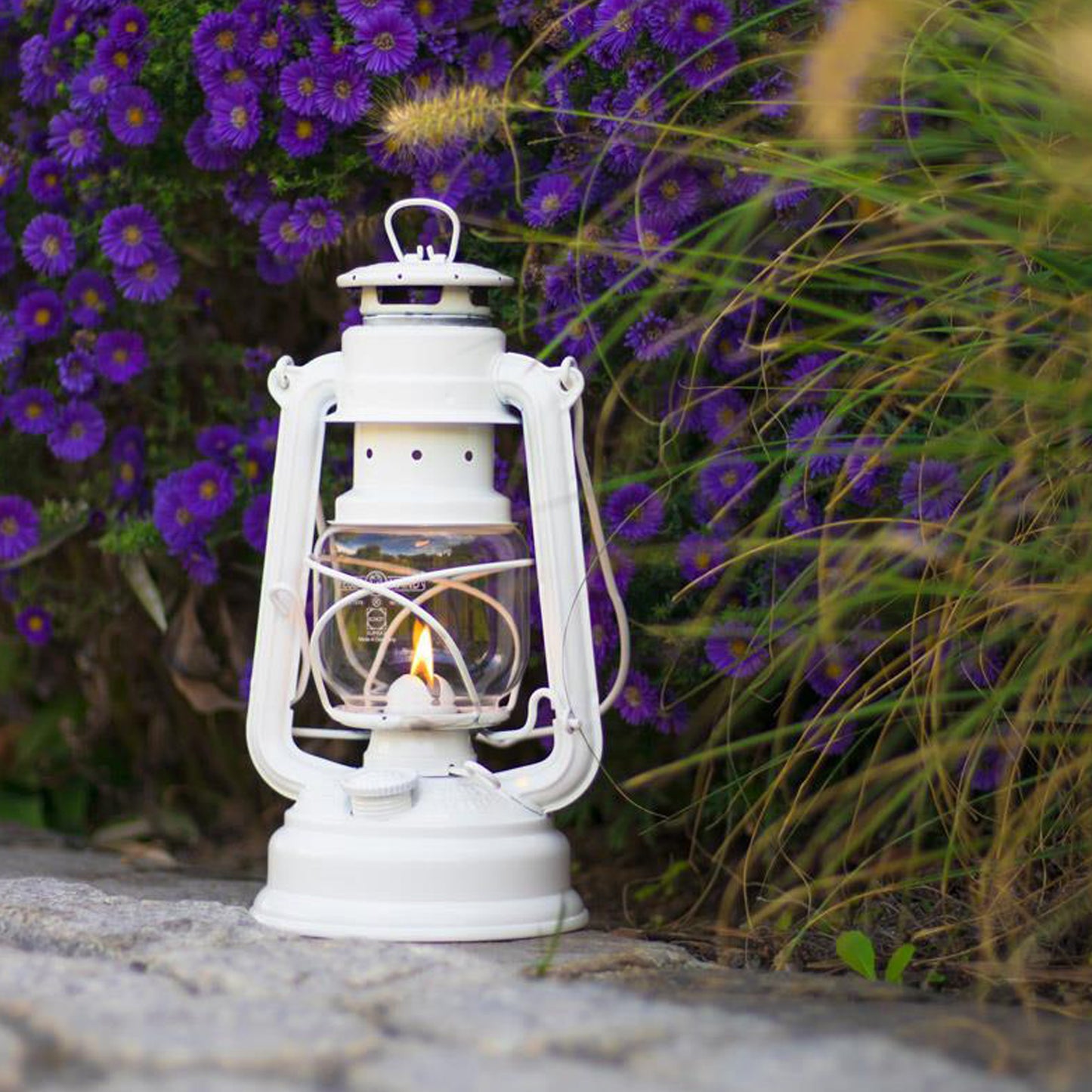 Petromax - Lampe à l'huile Feuerhand - Blanc Pur