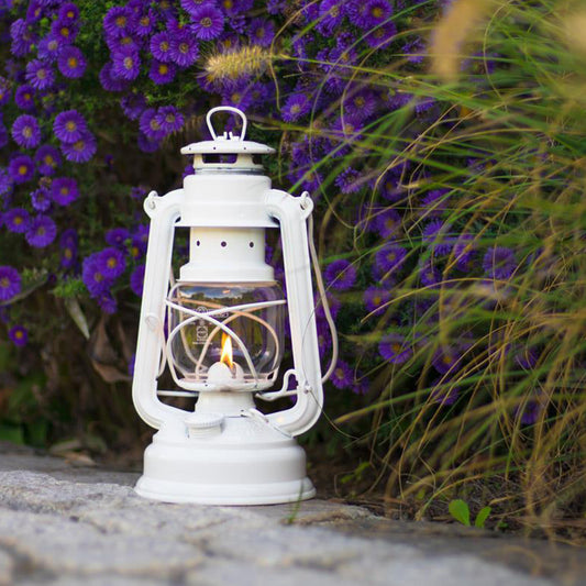 Petromax - Lampe à l'huile Feuerhand - Blanc Pur