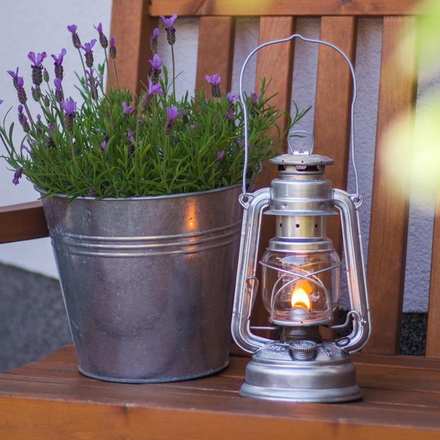 Petromax - Lampe à l'huile Feuerhand - Gris zinc