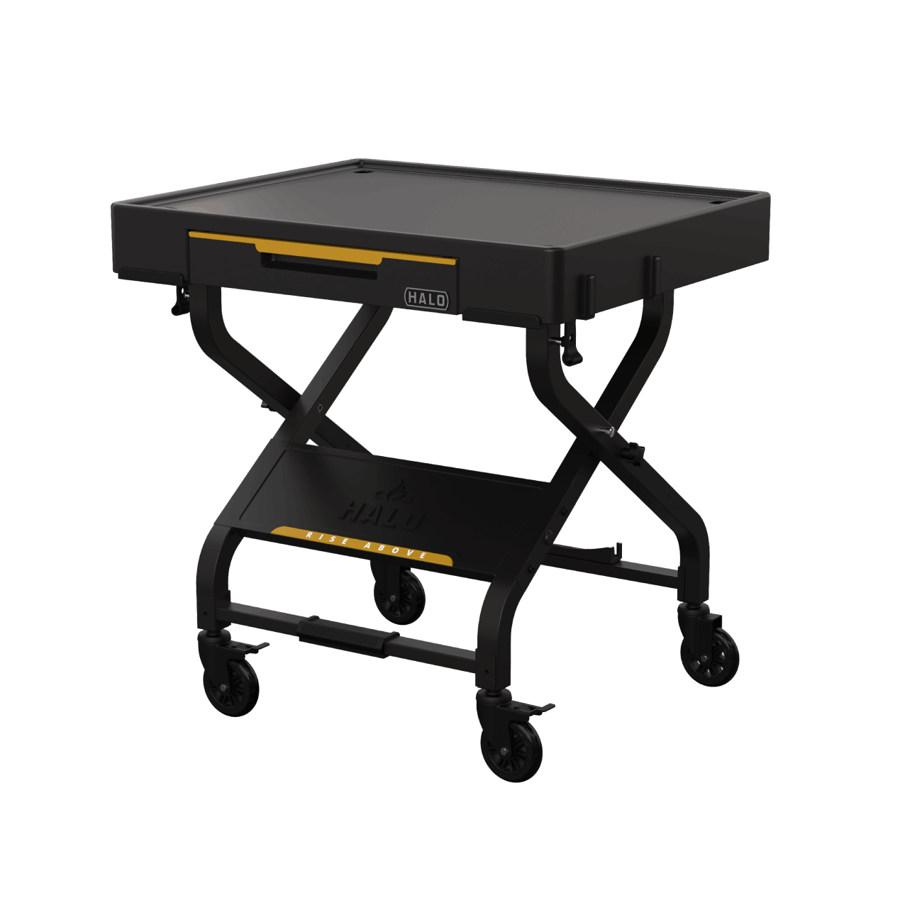 Halo - Chariot pliable avec tiroir (pour tous les appareils portables)