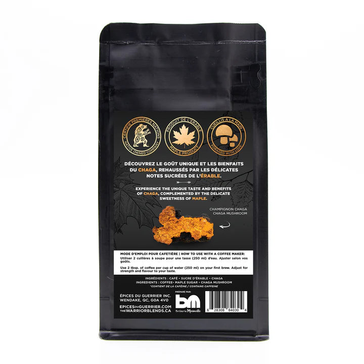Épices du Guerrier - Café Chaga Érable