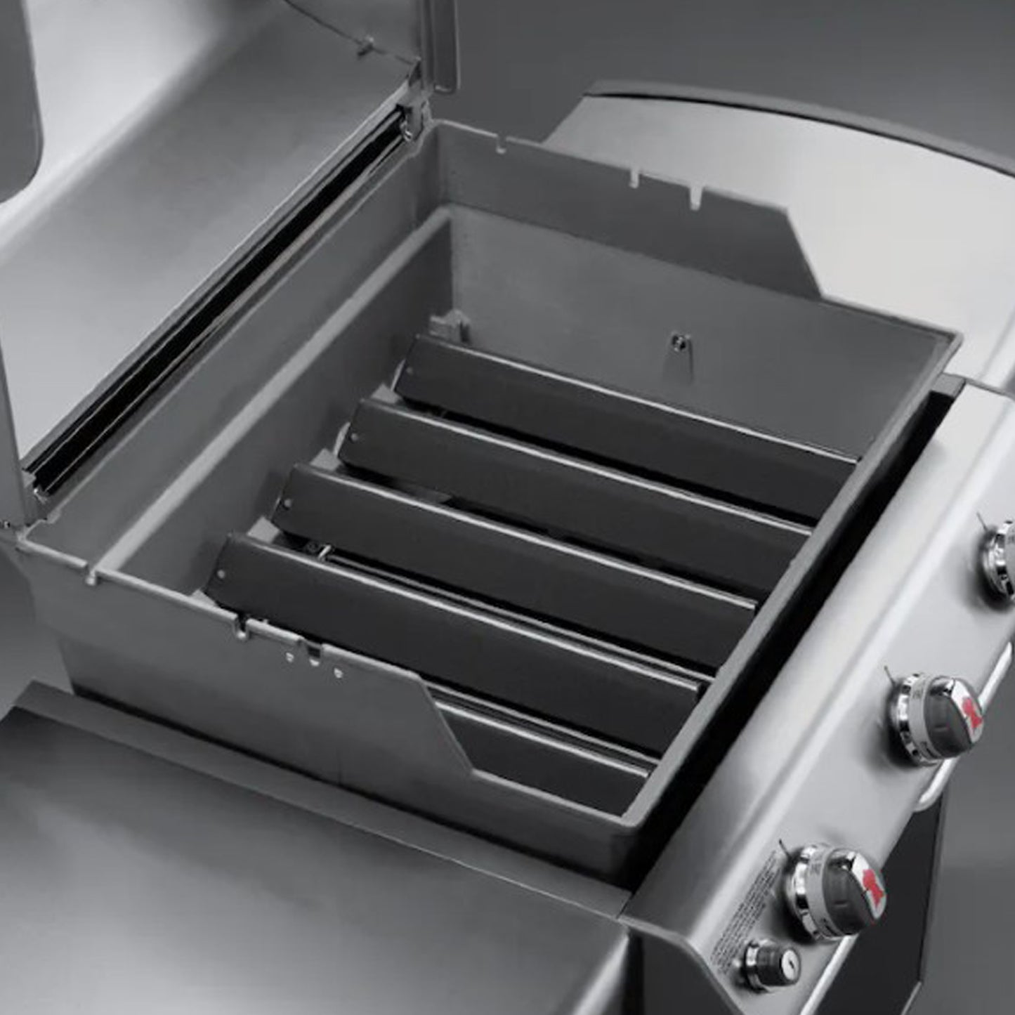 Weber - Barres Flavorizer – Barbecues de série Genesis 300 (avec panneau de commande avant)