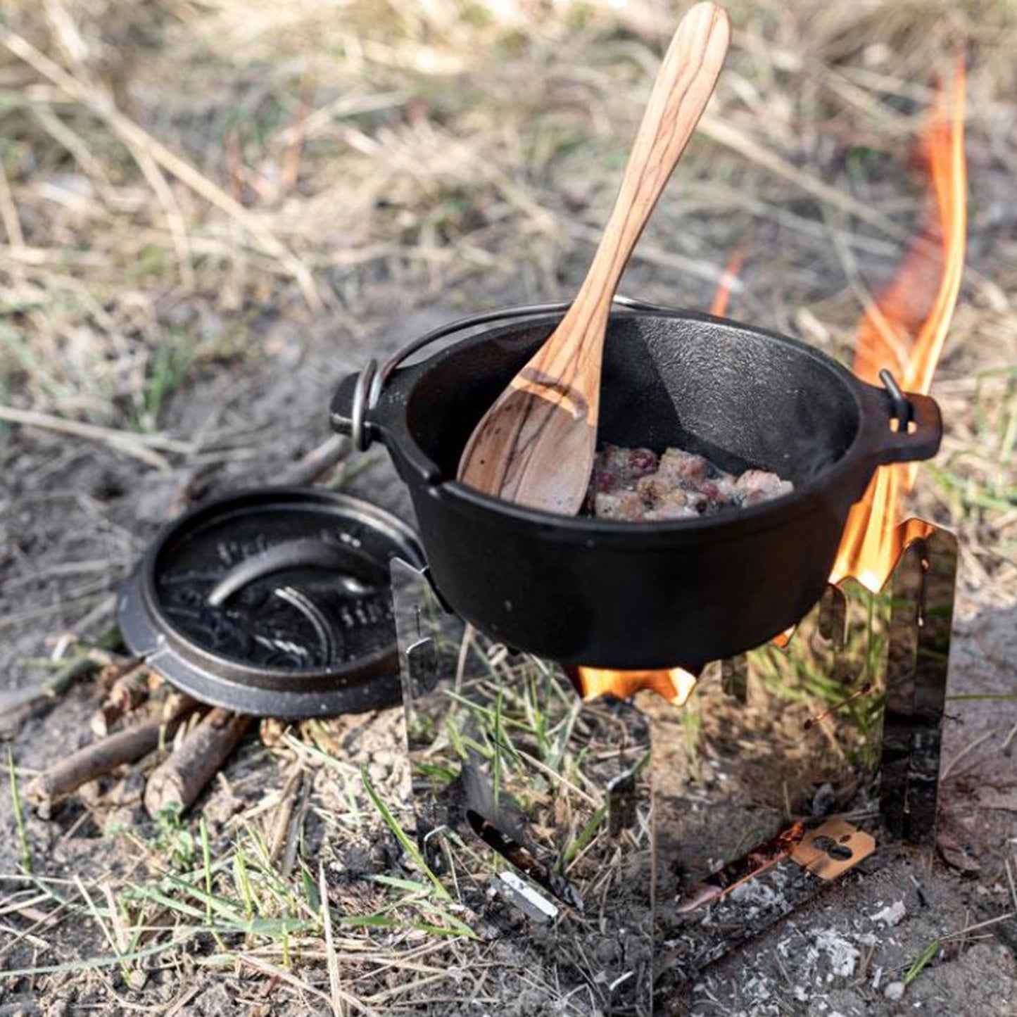 Petromax - Marmite en fonte avec surface plane -  ft0.5-t (sans pieds)