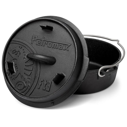 Petromax - Marmite en fonte avec surface plane - ft3-t (sans pieds)