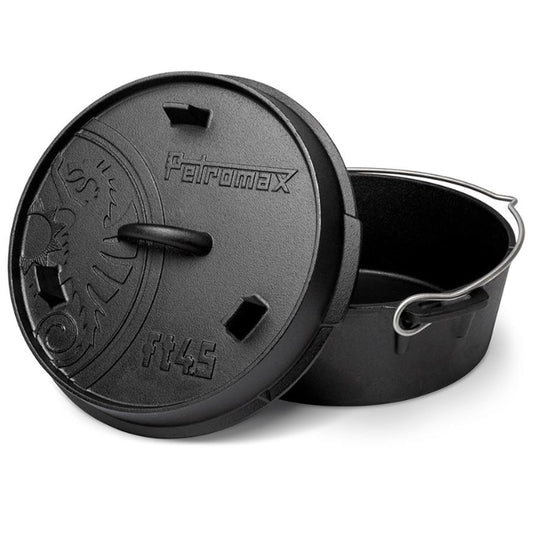 Petromax - Marmite en fonte avec surface plane - ft4.5-t (sans pieds)