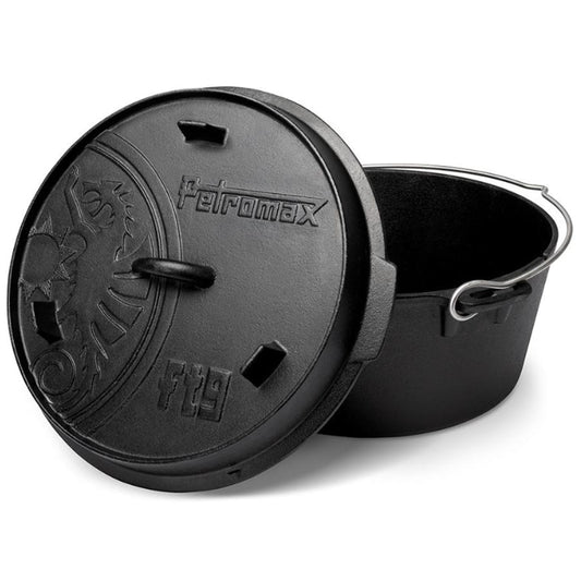 Petromax - Marmite en fonte avec surface plane - ft9-t (sans pieds)