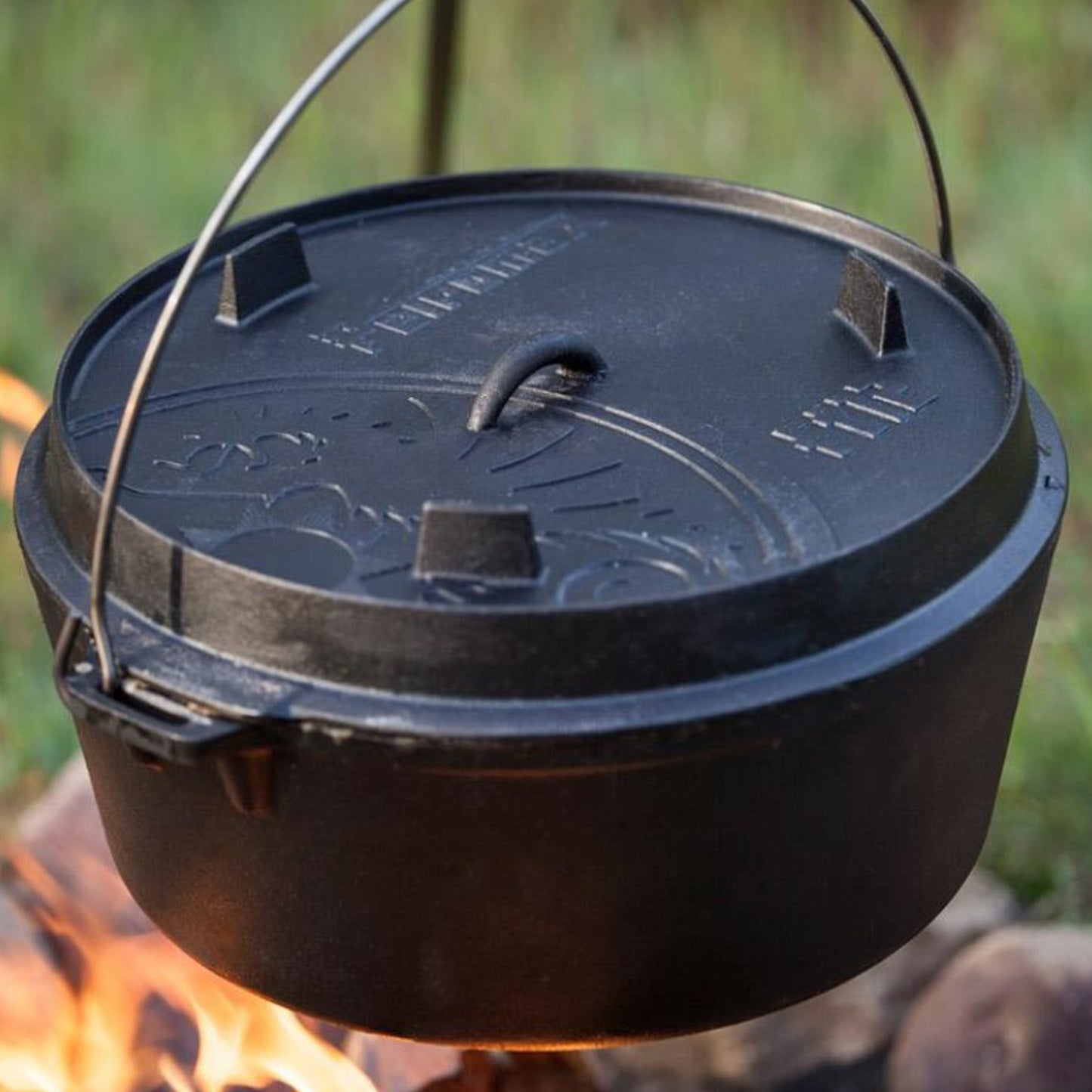 Petromax - Marmite en fonte avec surface plane - ft12-t (sans pieds)