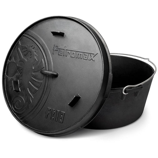 Petromax - Marmite en fonte avec surface plane - ft18-t (sans pieds)