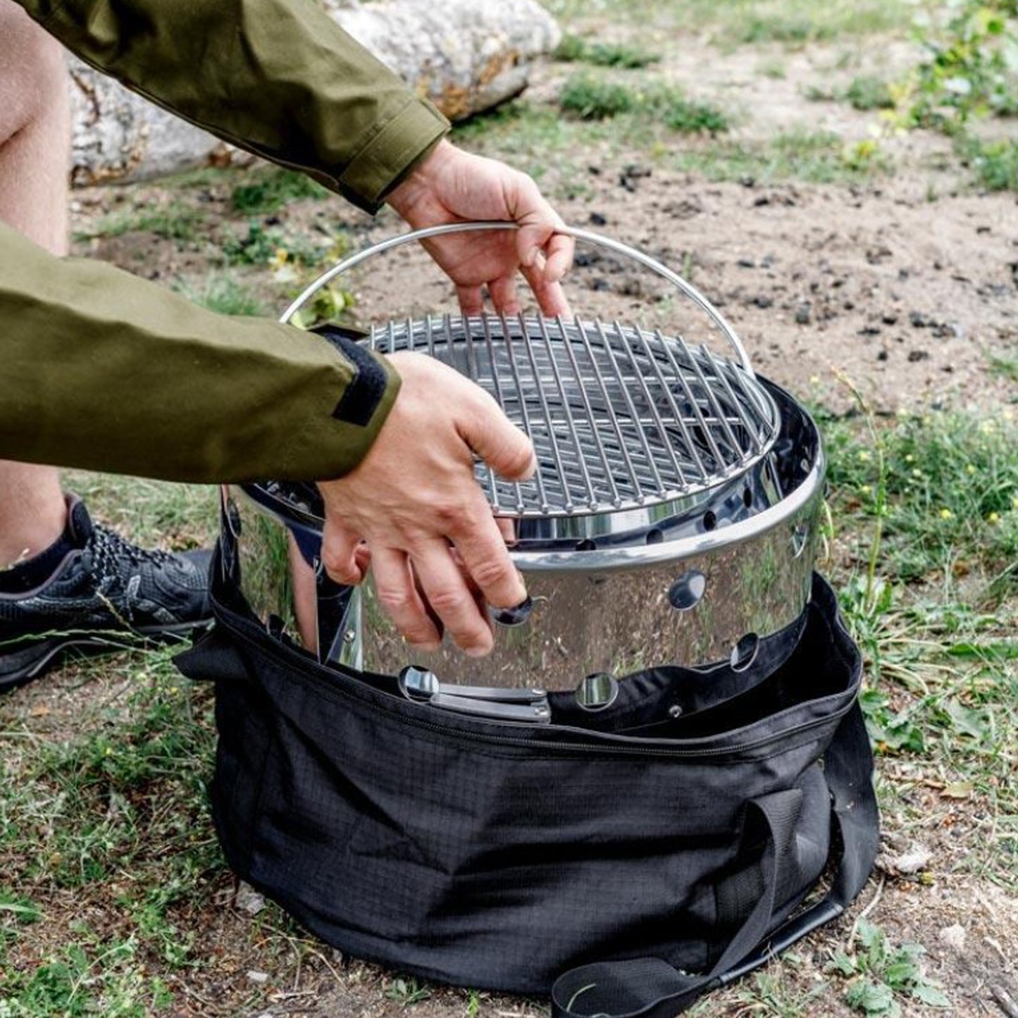 Petromax - Sac de transport pour marmite ft12, ft18, barbecue en fonte tg3 et & Atago