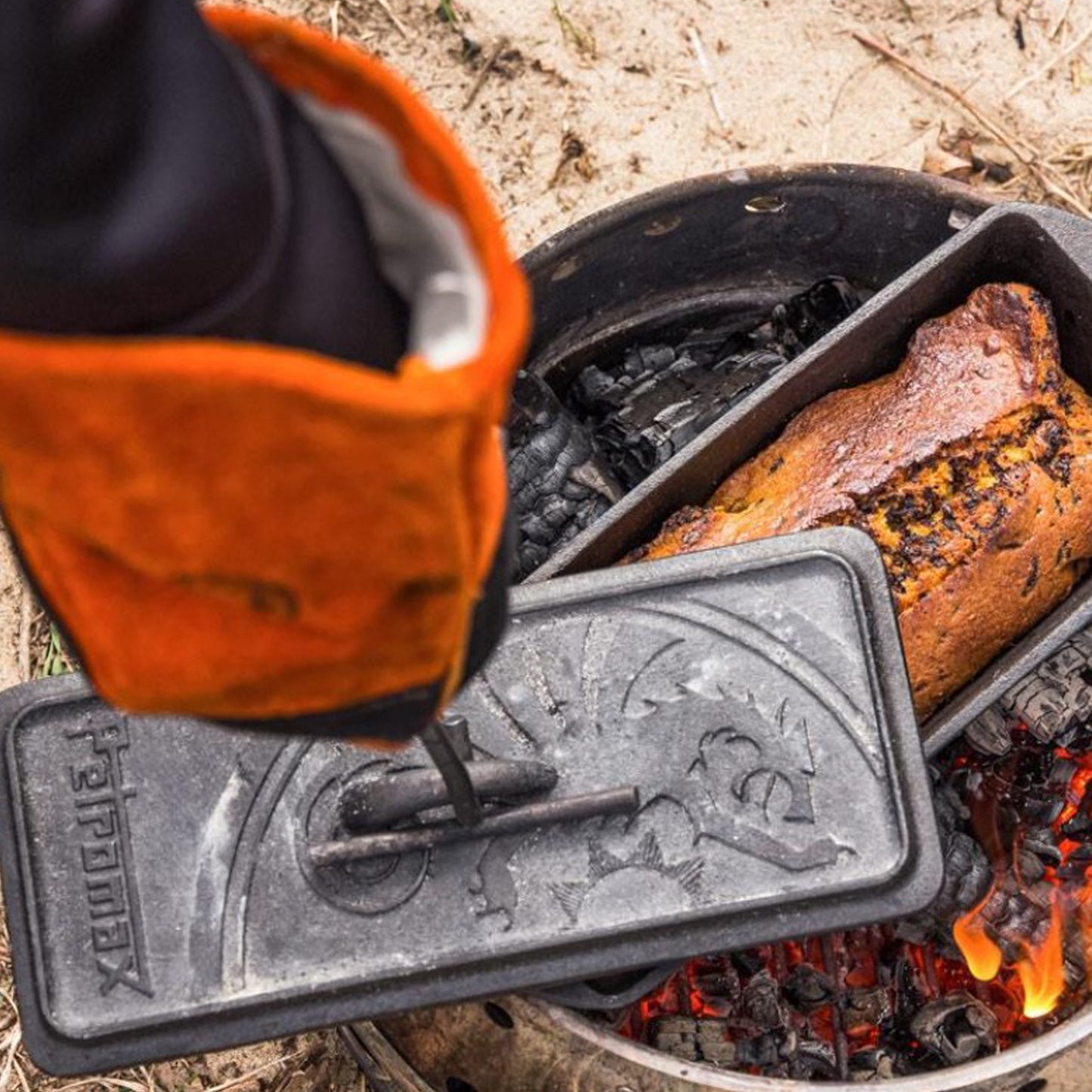 Petromax - Moule à pain avec couvercle k4