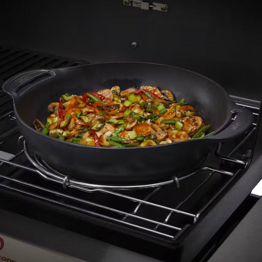 Weber - Wok et panier vapeur WEBER CRAFTED