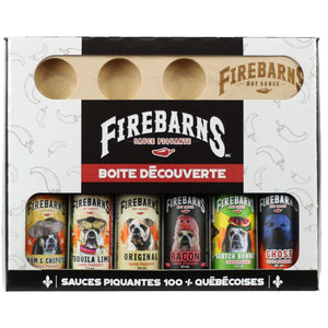 Firebarns - Boîte découverte sauces piquantes