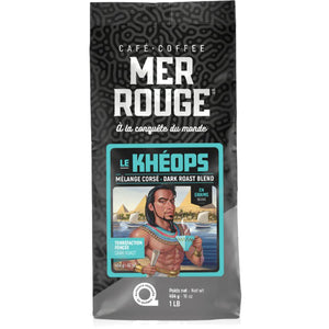 Café Mer Rouge - Café Mélange Corsé - Le Khéops - Mouture Filtre
