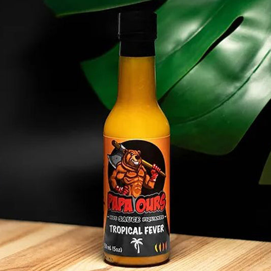 Papa Ours - Sauce piquante - Tropical Fever - Scotch Bonnet & Mangues