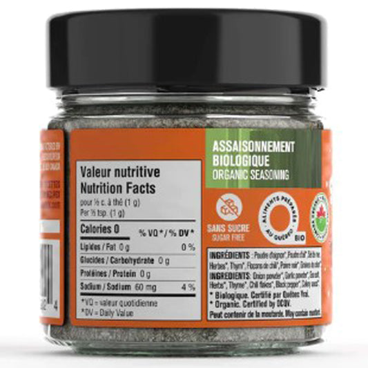 Les Savoureux assaisonnements - Assaisonnement biologique - Spaghetti régulier