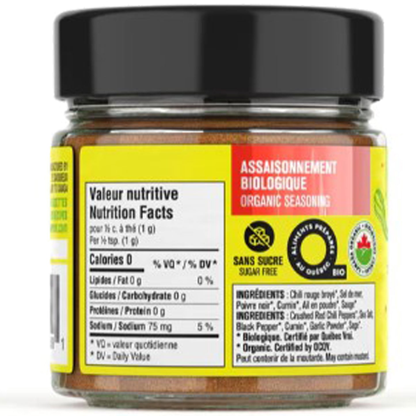 Les Savoureux assaisonnements - Assaisonnement biologique - Mexicain