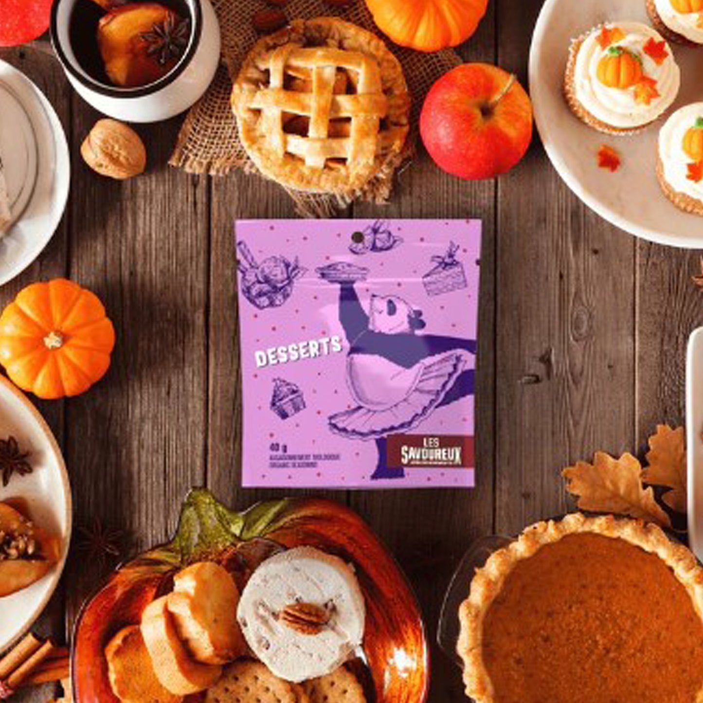 Les Savoureux assaisonnements - Assaisonnement biologique - Desserts