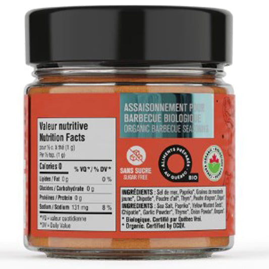 Les Savoureux assaisonnements - Assaisonnement biologique - BBQ