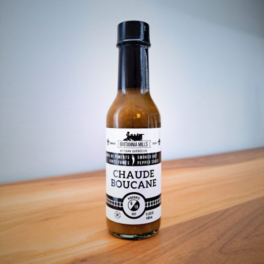 Britannia Mills - Sauce Piquante Chaude Boucane 6/10