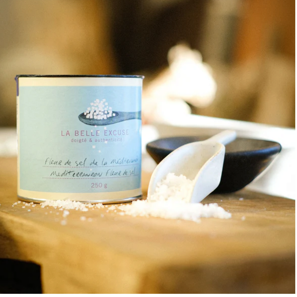 La Belle Excuse - Fleur de sel de la Méditerranée 250 g