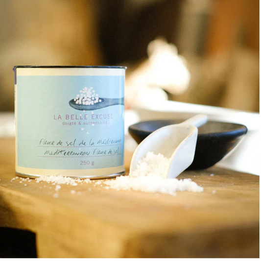 La Belle Excuse - Fleur de sel de la Méditerranée 250 g