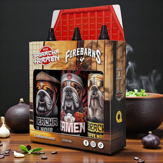 Firebarns - Boîte Duo Sriracha + Ramen