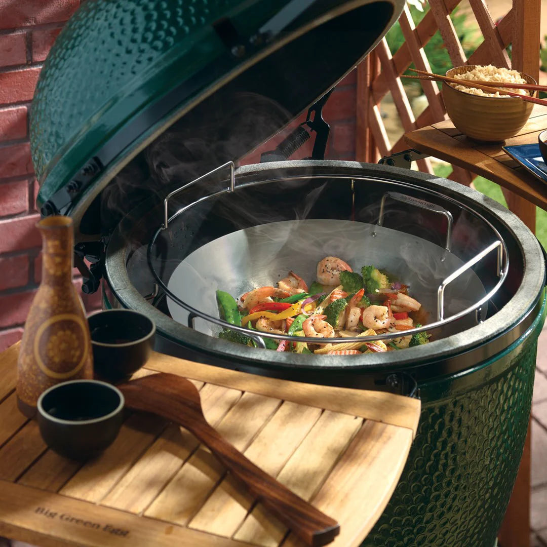 Big Green Egg - Wok en Acier Carbone