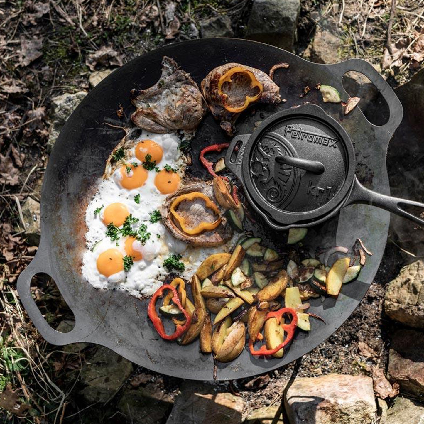 Petromax - Plaque de cuisson et brasero fs48