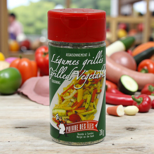 Poivre des Îles - Assaisonnement à légumes grillés