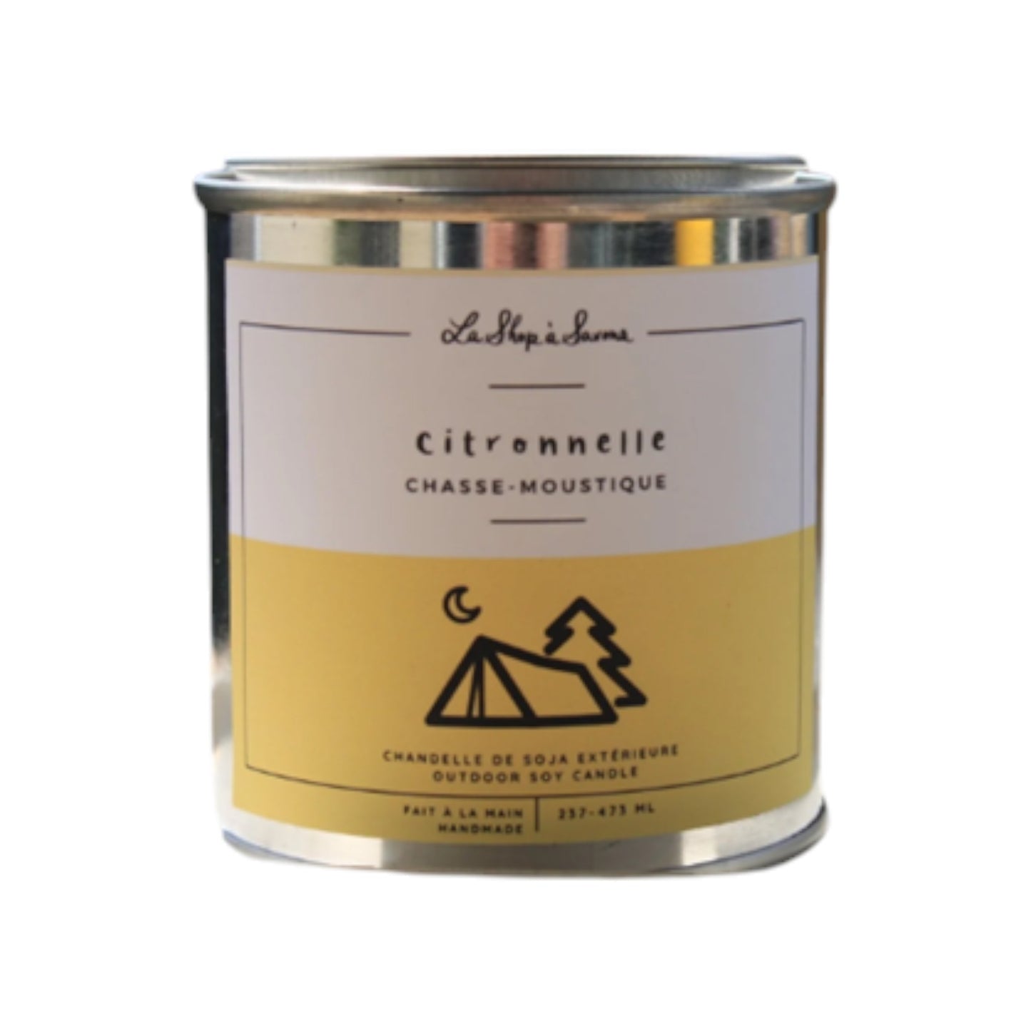 La Shop à Savons - Chandelle de soya Citronnelle