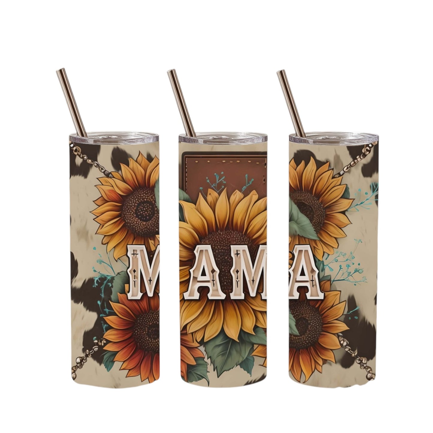 Inspiration Western - Tasse isotherme - Édition MAMA Tournesols