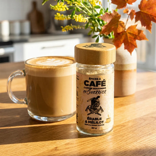 Épices du Guerrier -Épices à café - Érable & Mélilot