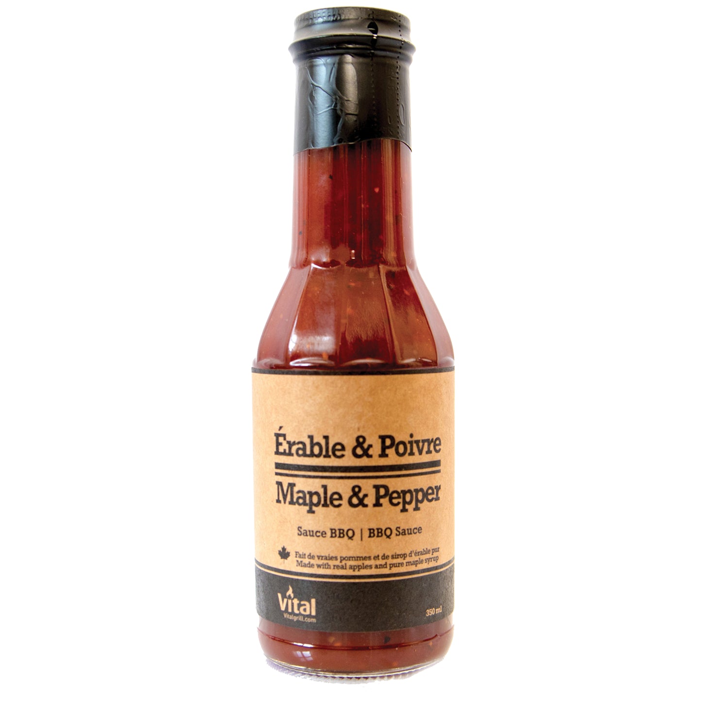 Vital - Sauce BBQ à l'érable et au poivre