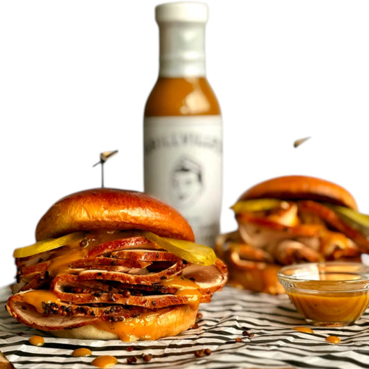 GRILLVILLE'S - Sauce BBQ Moutarde Dorée