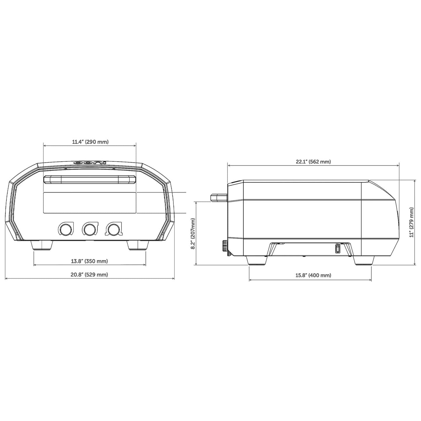 Ooni - Four à pizza électrique Ooni Volt 12