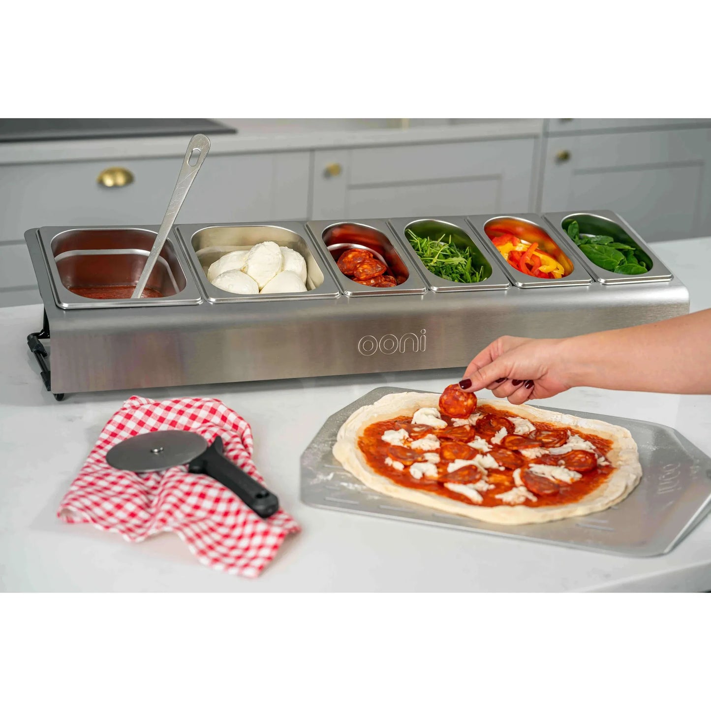 Ooni - Bac à garniture à pizza