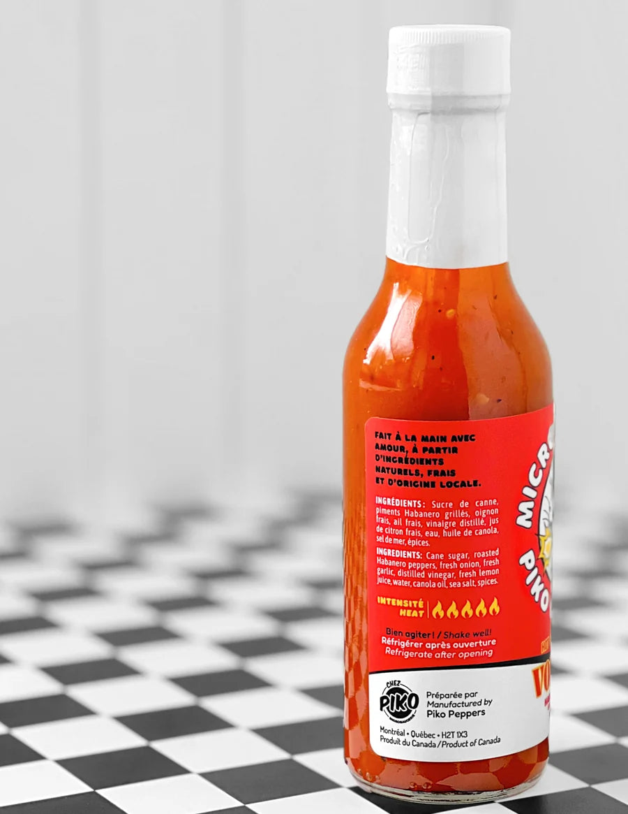 Piko Peppers - Sauce piquante Volkano 148 ml