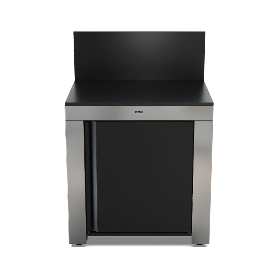 Eno - Module MODULO standard en acier inoxydable et noir