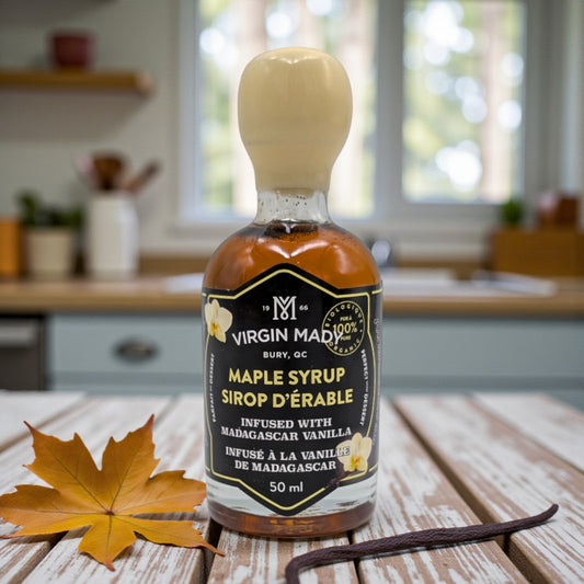 Virgin Mady - Sirop d'érable infusé à la vanille de Madagascar