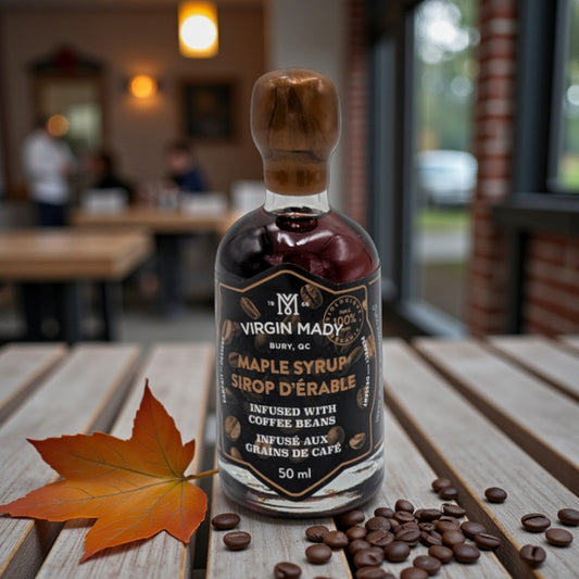 Virgin Mady - Sirop d'érable Infusé aux grains de café
