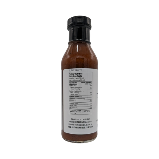 Britannia Mills - Sauce Barbecue Poire Érable Whisky