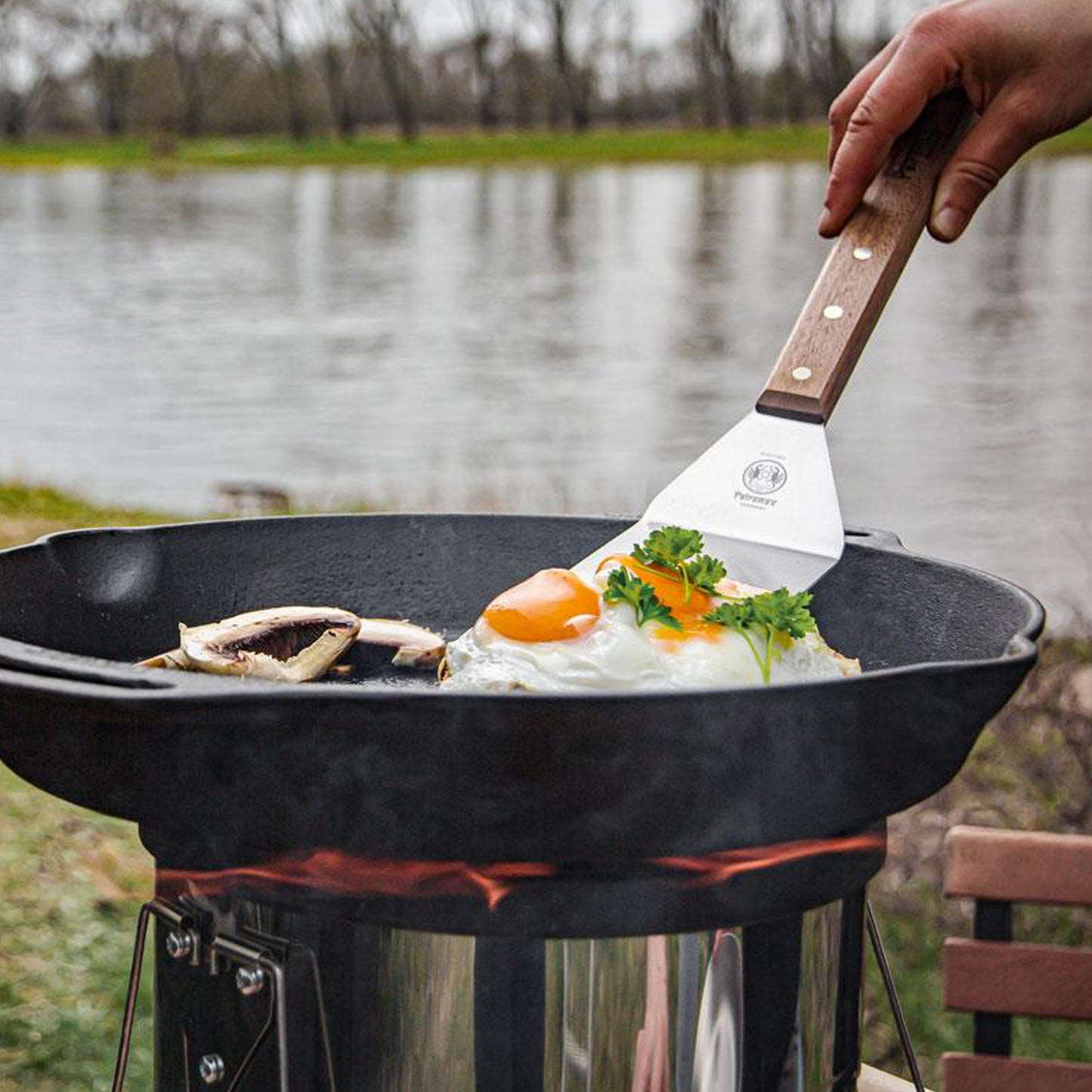 Petromax - Poêle de fonte fp35h-t avec anses