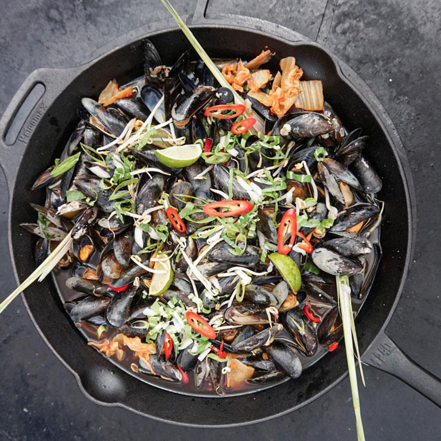 Petromax - Poêle de fonte fp40 avec un manche