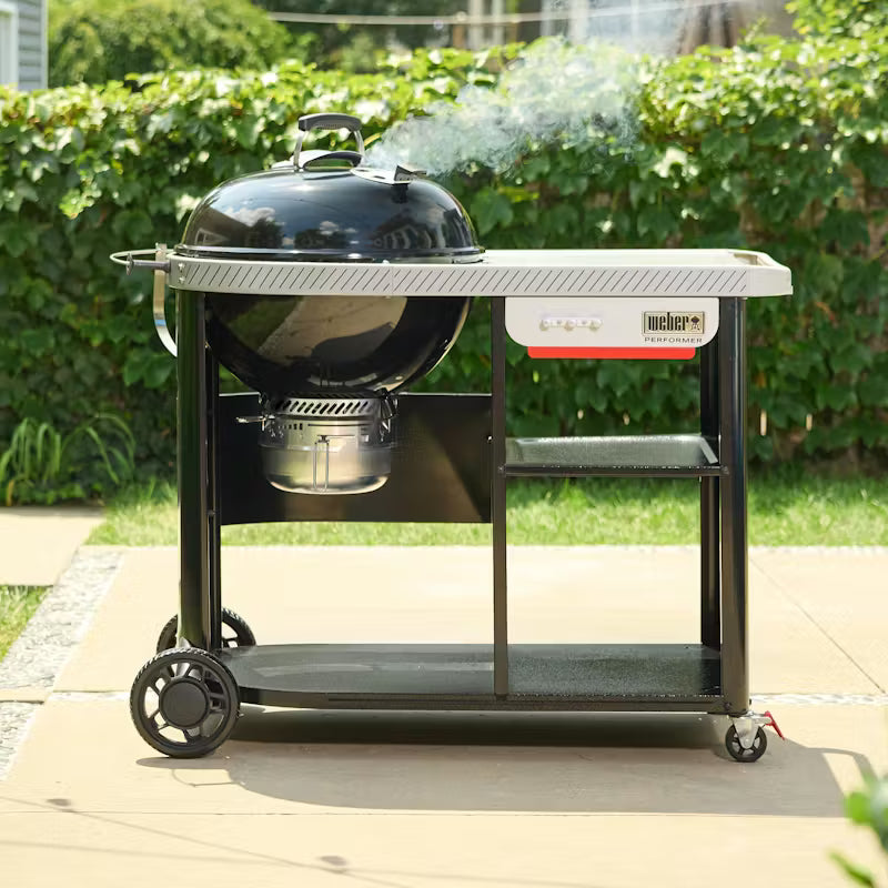 Weber - Barbecue au charbon Performer Premium 22 pouces Noir