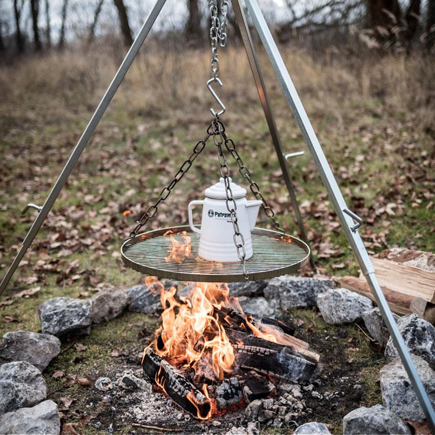 Petromax - Grille de cuisson ronde pour Trépied