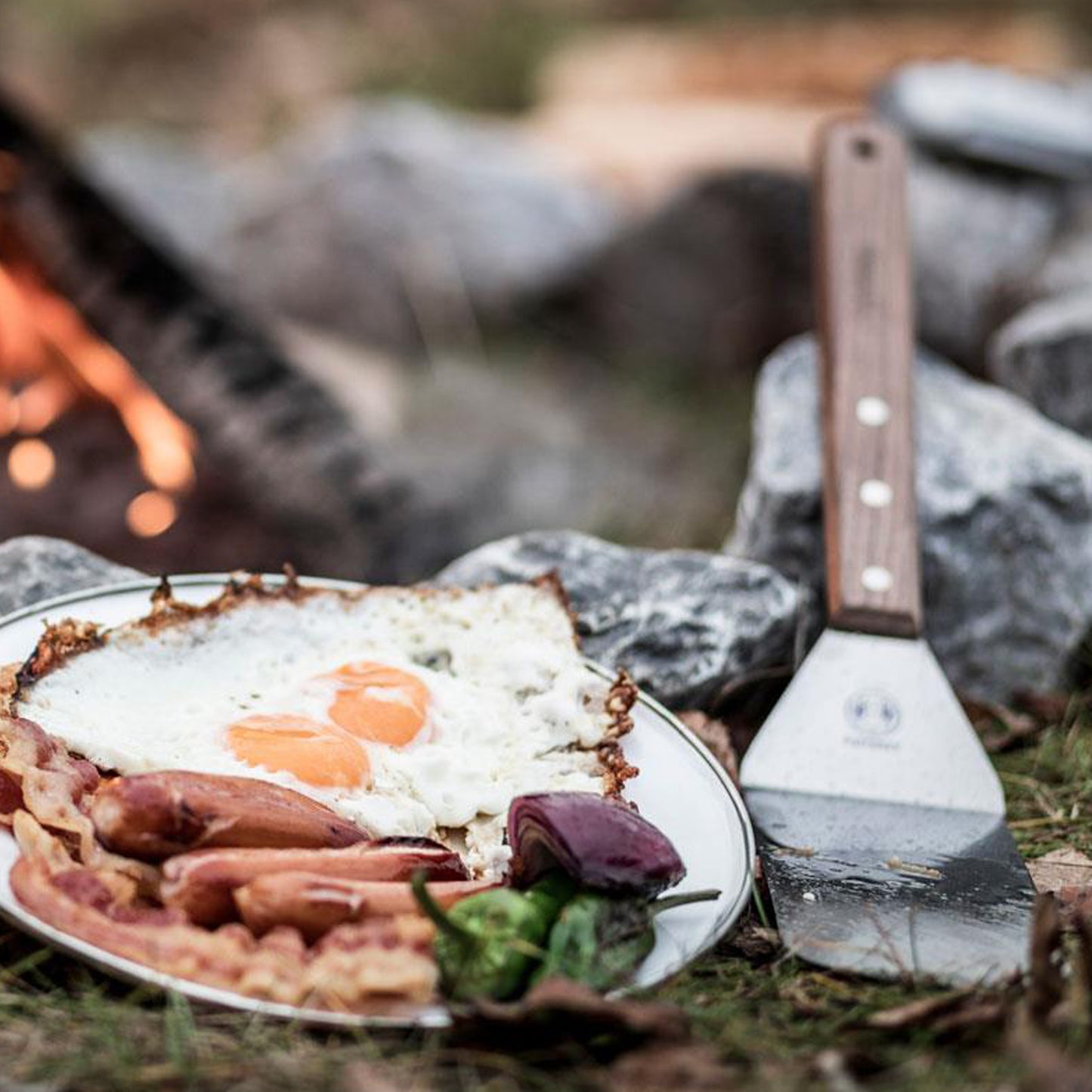 Petromax - Spatule flexible avec manche long