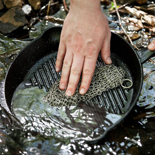 Petromax - Cotte de mailles à récurer XL pour fonte et fer forgé