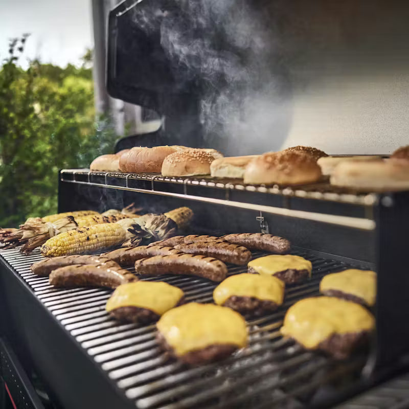 Weber - Barbecue à granules de bois Searwood XL 600 Noir
